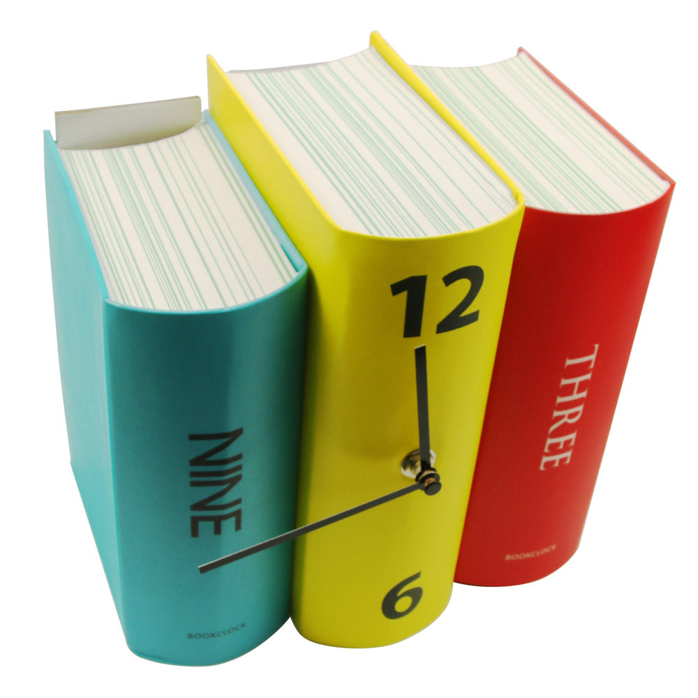 Battery Operated Table Book Clock