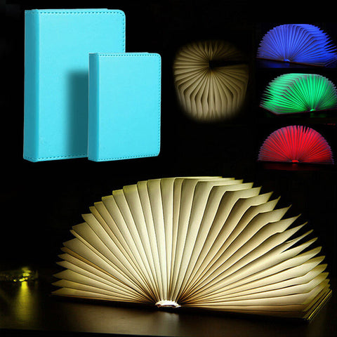 Foldable  Book Shape Night Light